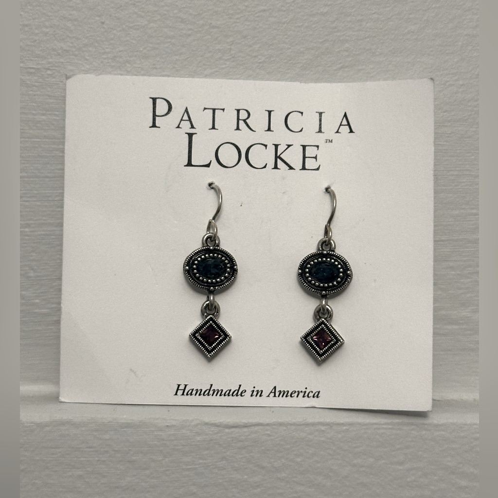Patricia Locke Sterling Silver Dangle Earrings